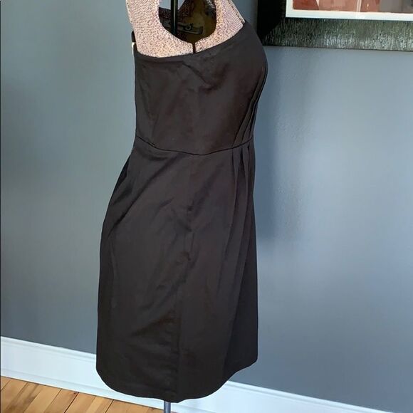 Calvin Klein black strapless midi, size 6 - Picture 3 of 4